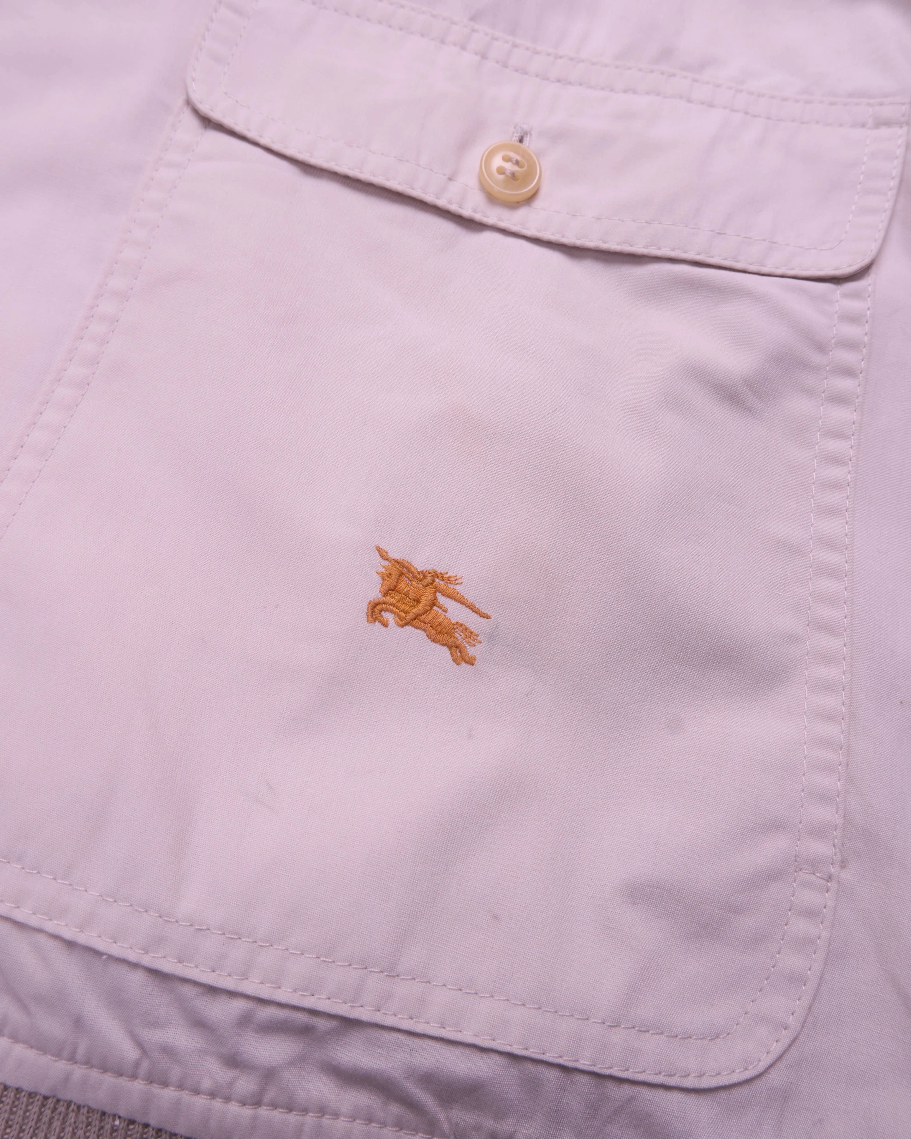 Burberry Beige Bomber Jacket -