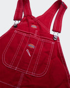 Dickies Red Dungaree -