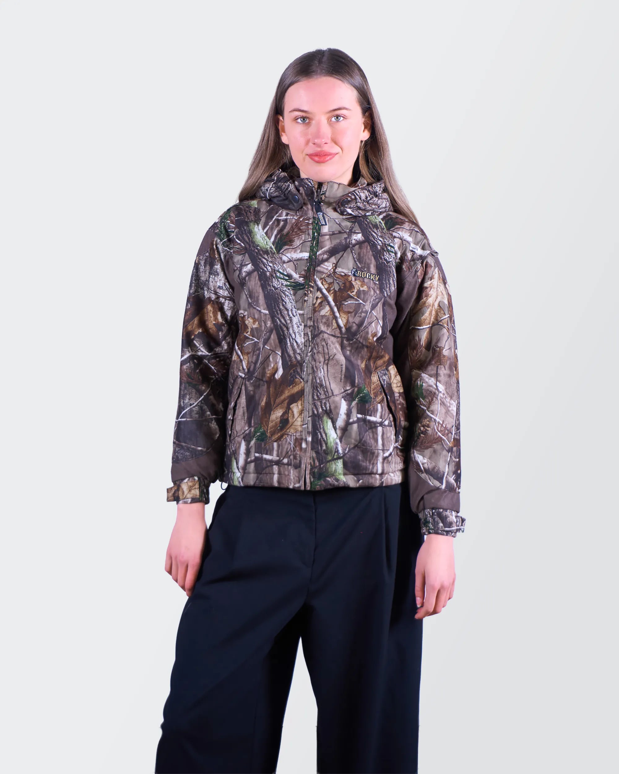 Realtree Brown Windbreaker Jacket - XXS