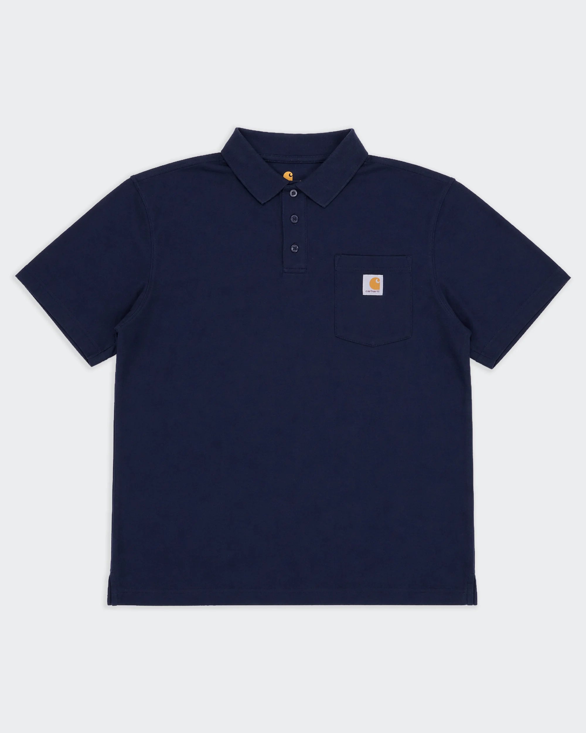Carhartt Navy Polo Shirt - L