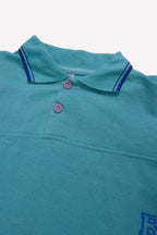 Boss Blue Long-sleeve Polo Shirt - M