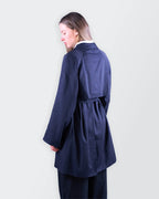 Burberry Navy Trenchcoat - L
