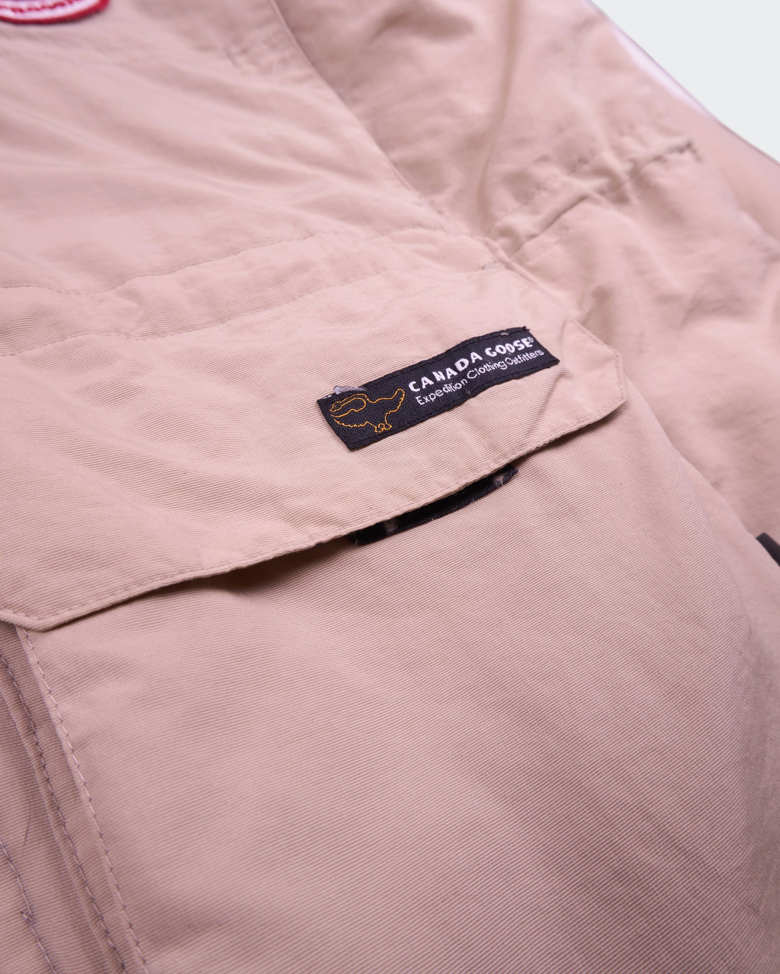 Canada Goose Beige Parka Coat - XL