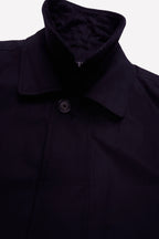 Ralph Lauren Navy Car Coat - L