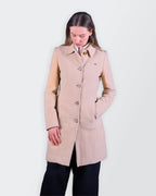 Burberry Beige Overcoat - S
