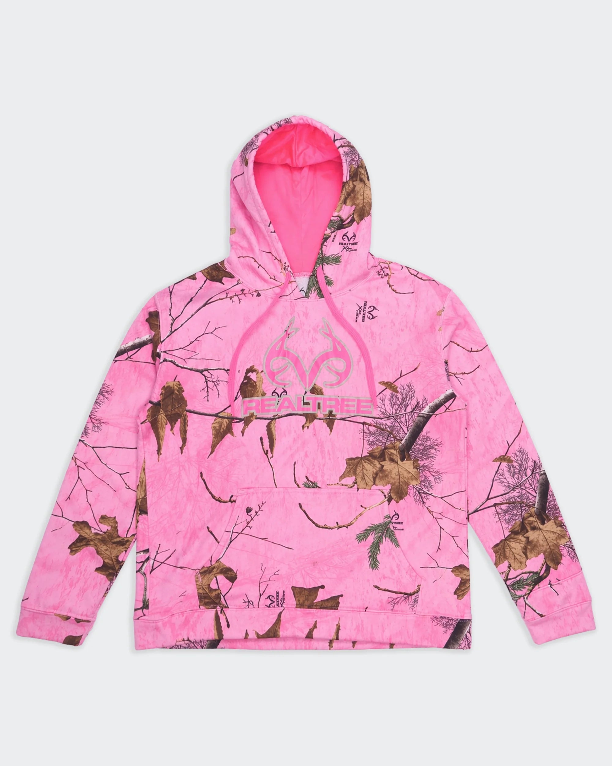 Realtree Pink Hoodie - M