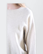 White Crewneck Jumper - S