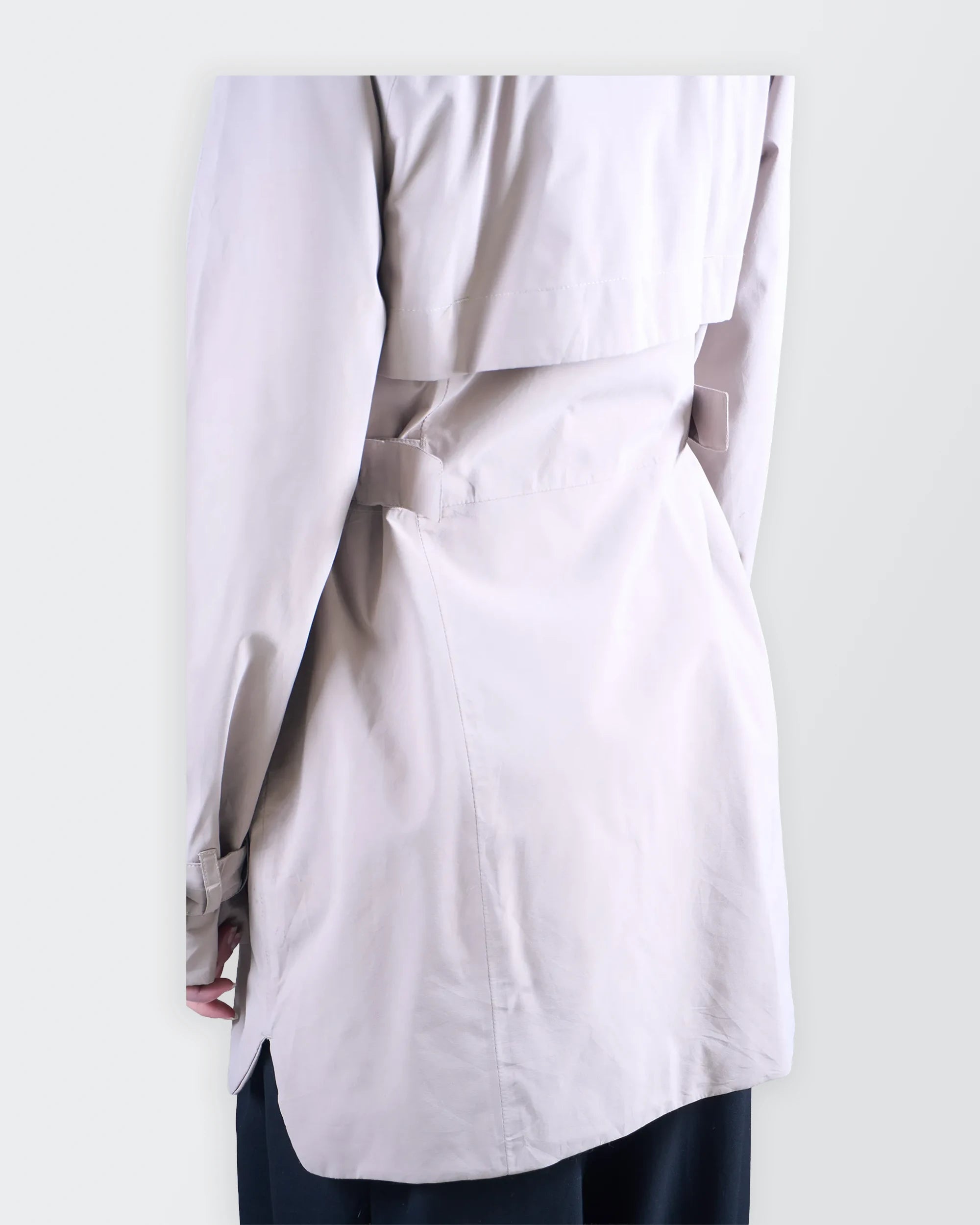 The North Face Beige Rain Jacket - M