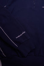 Umbro Navy Quarter-zip Sweater - M