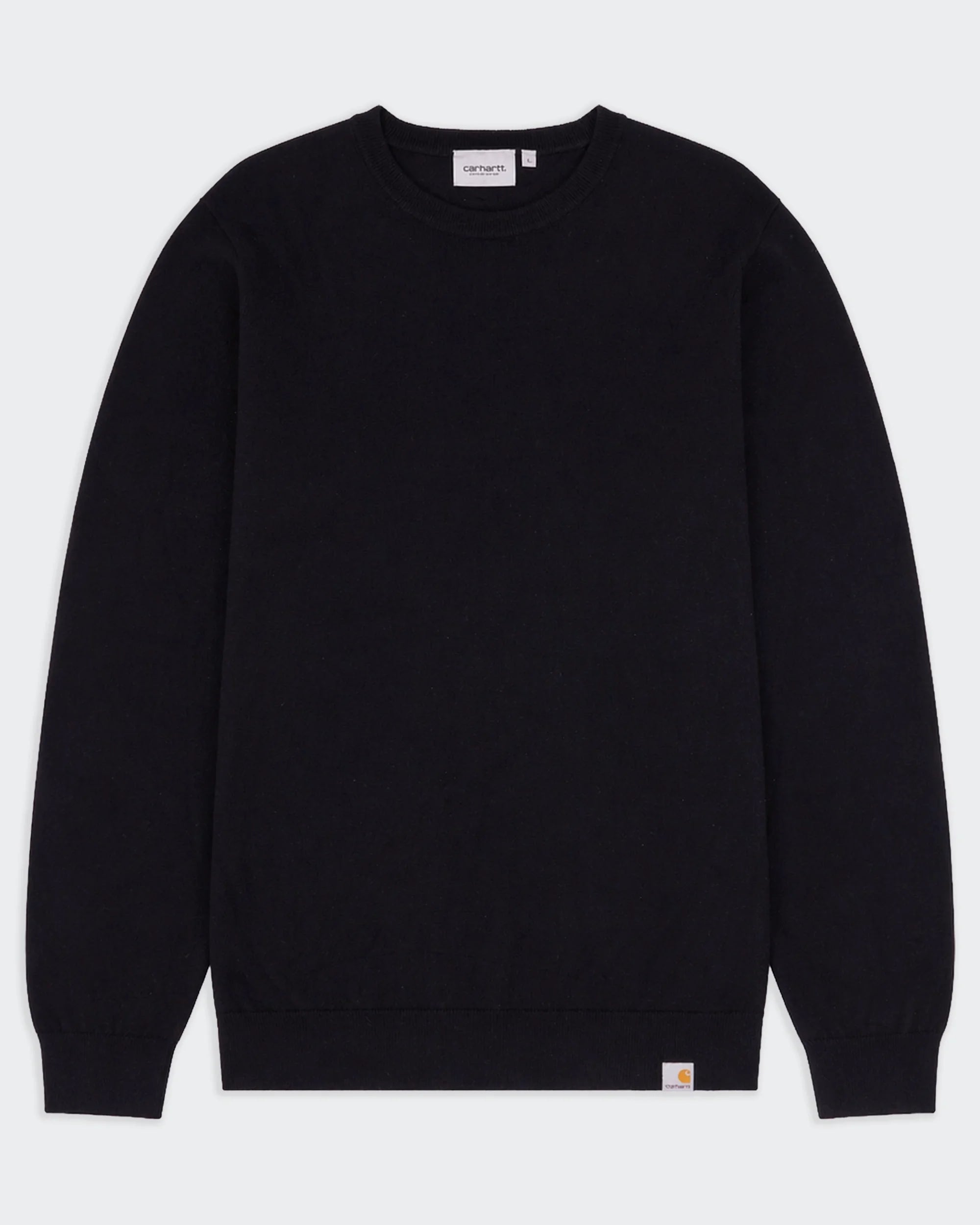 Carhartt Black Crewneck Jumper - L