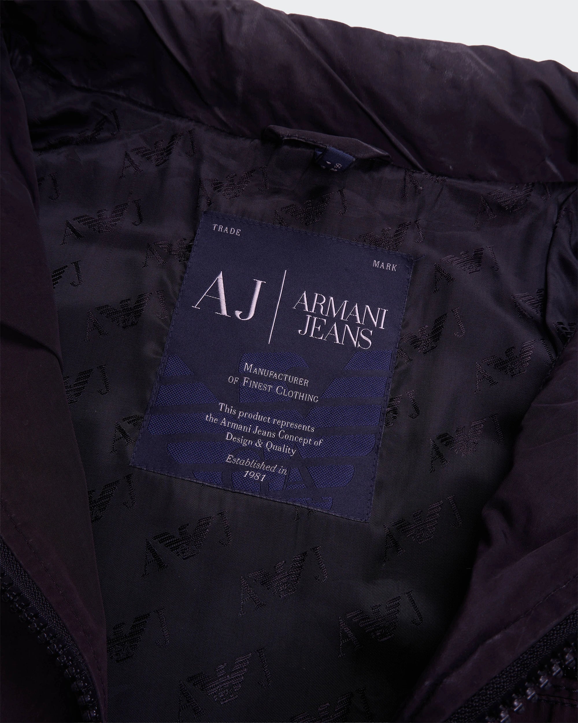 Armani Jeans Black Jacket - M