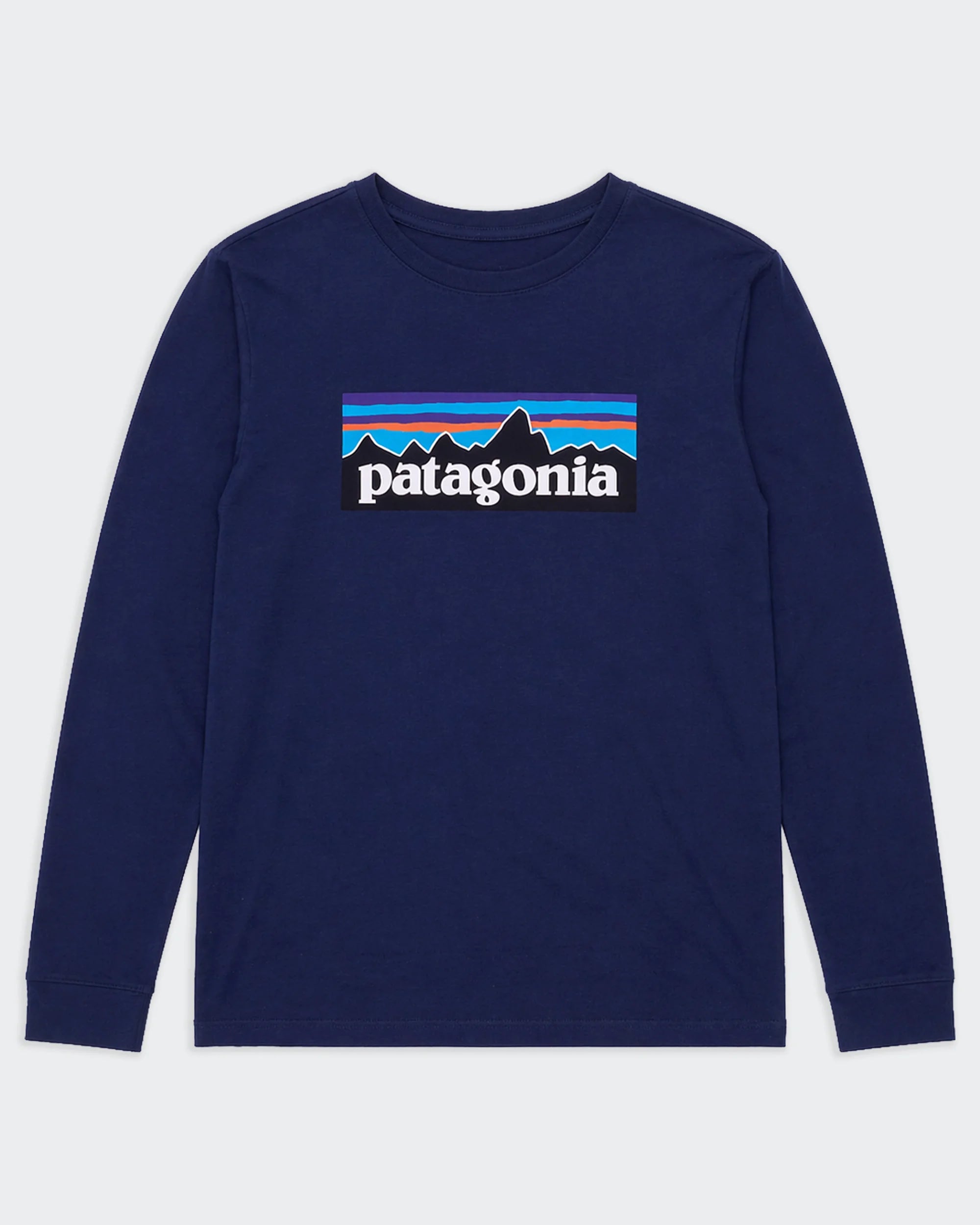 Patagonia Navy Long Sleeve T-shirt - M