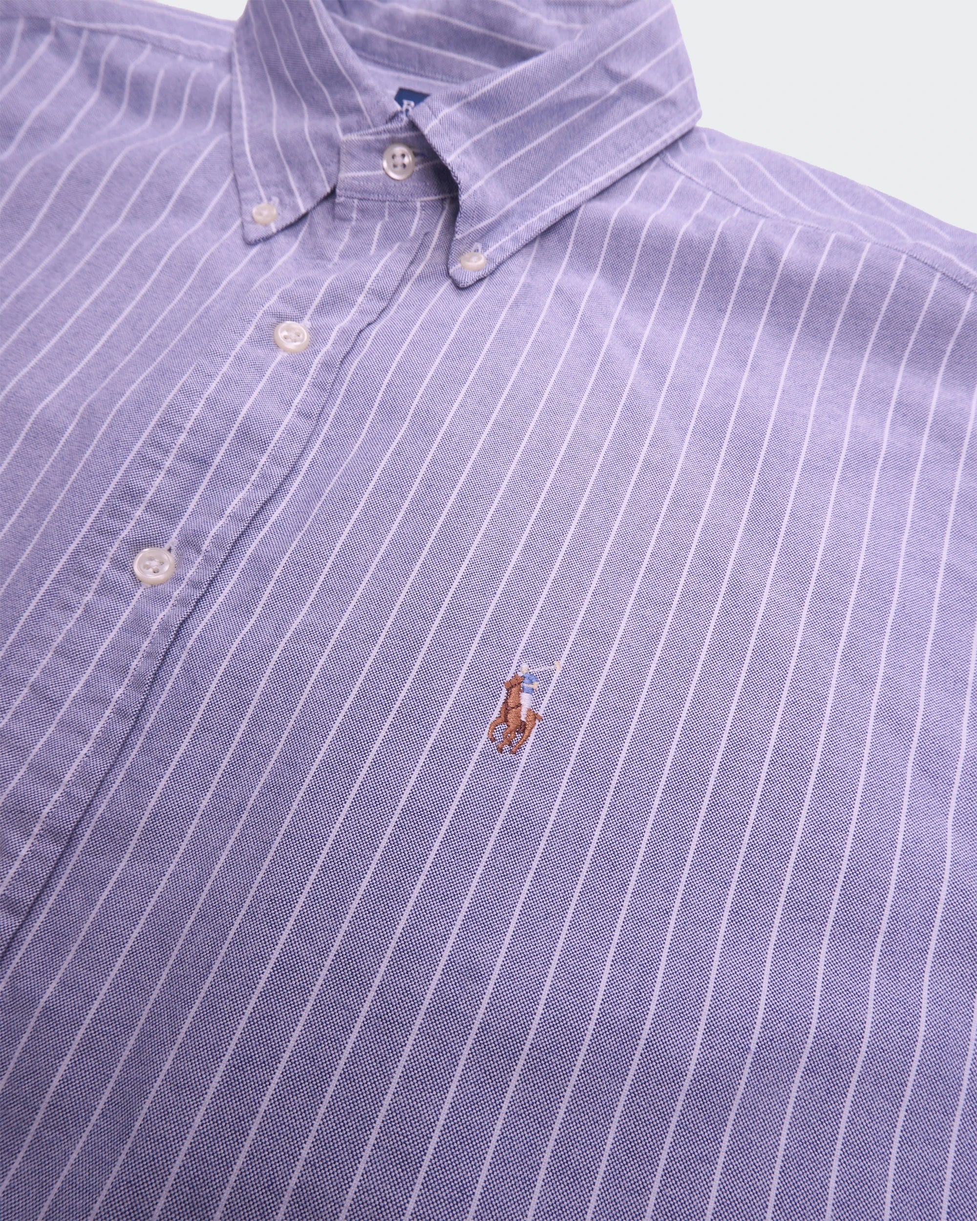 Ralph Lauren Purple Button-down Shirt - XL