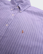 Ralph Lauren Purple Button-down Shirt - XL