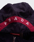 Prada Black Rain Jacket - M