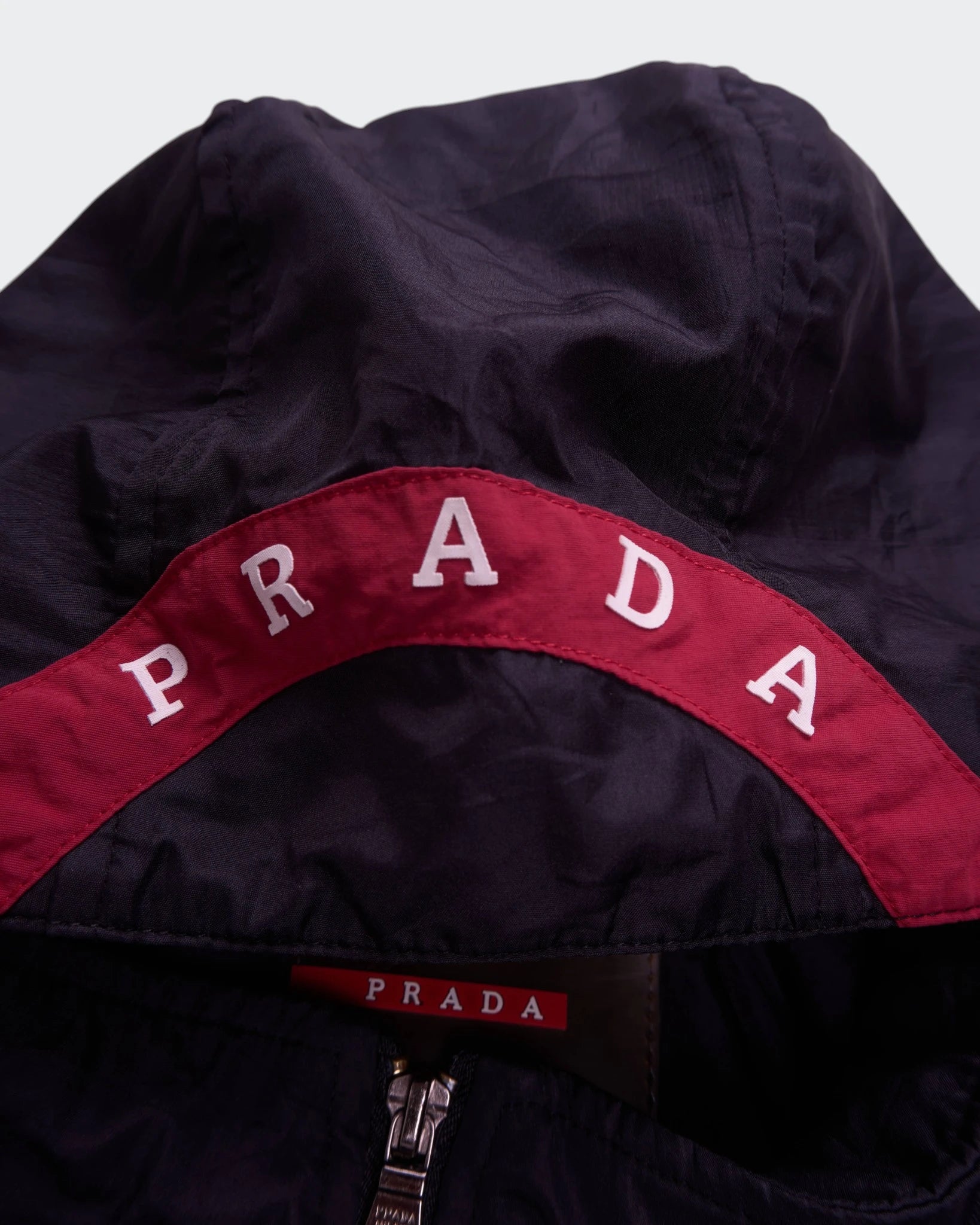 Prada Black Rain Jacket - M