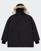 Canada Goose Black Parka Coat - L
