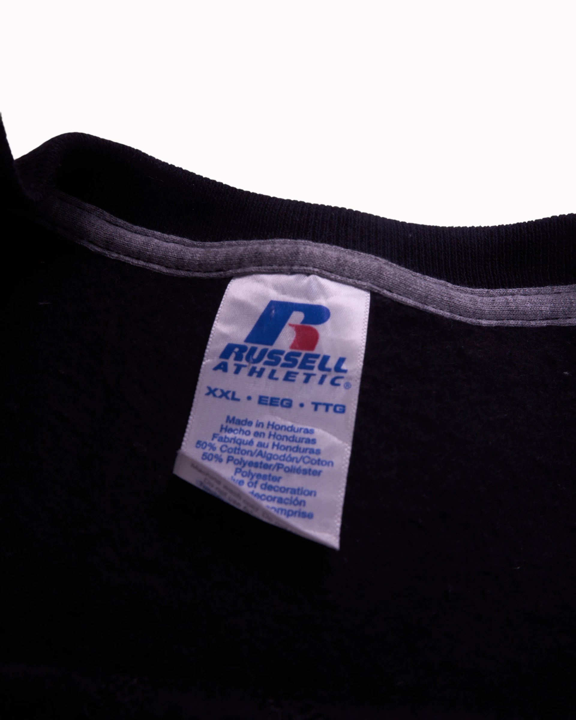 Russell Athletic Black Crewneck Jumper - XXL