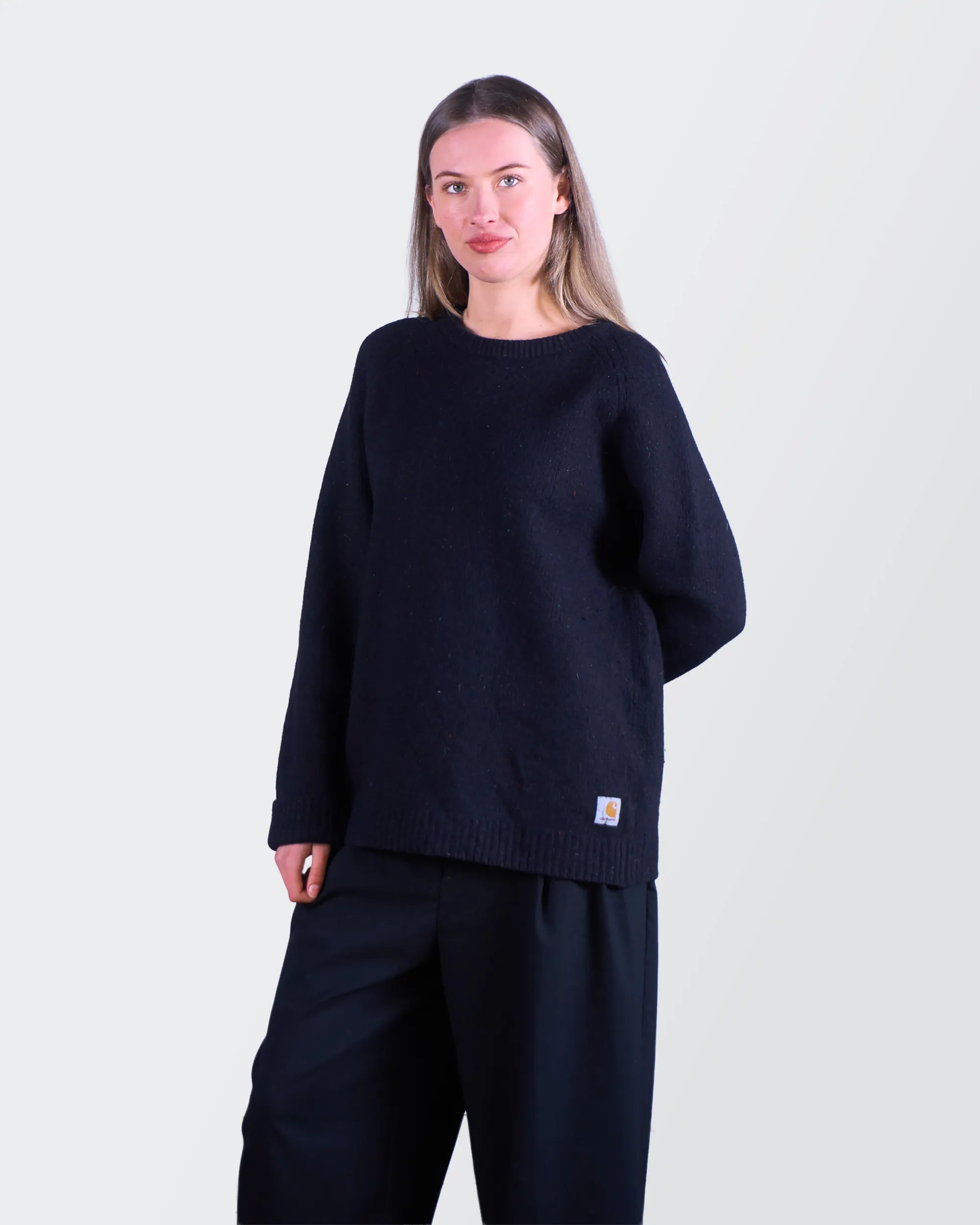 Carhartt Navy Crewneck Jumper - M