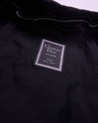 Christian Dior Black Overcoat - XL