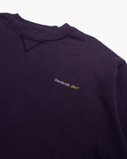 Reebok Black Crewneck Jumper - M