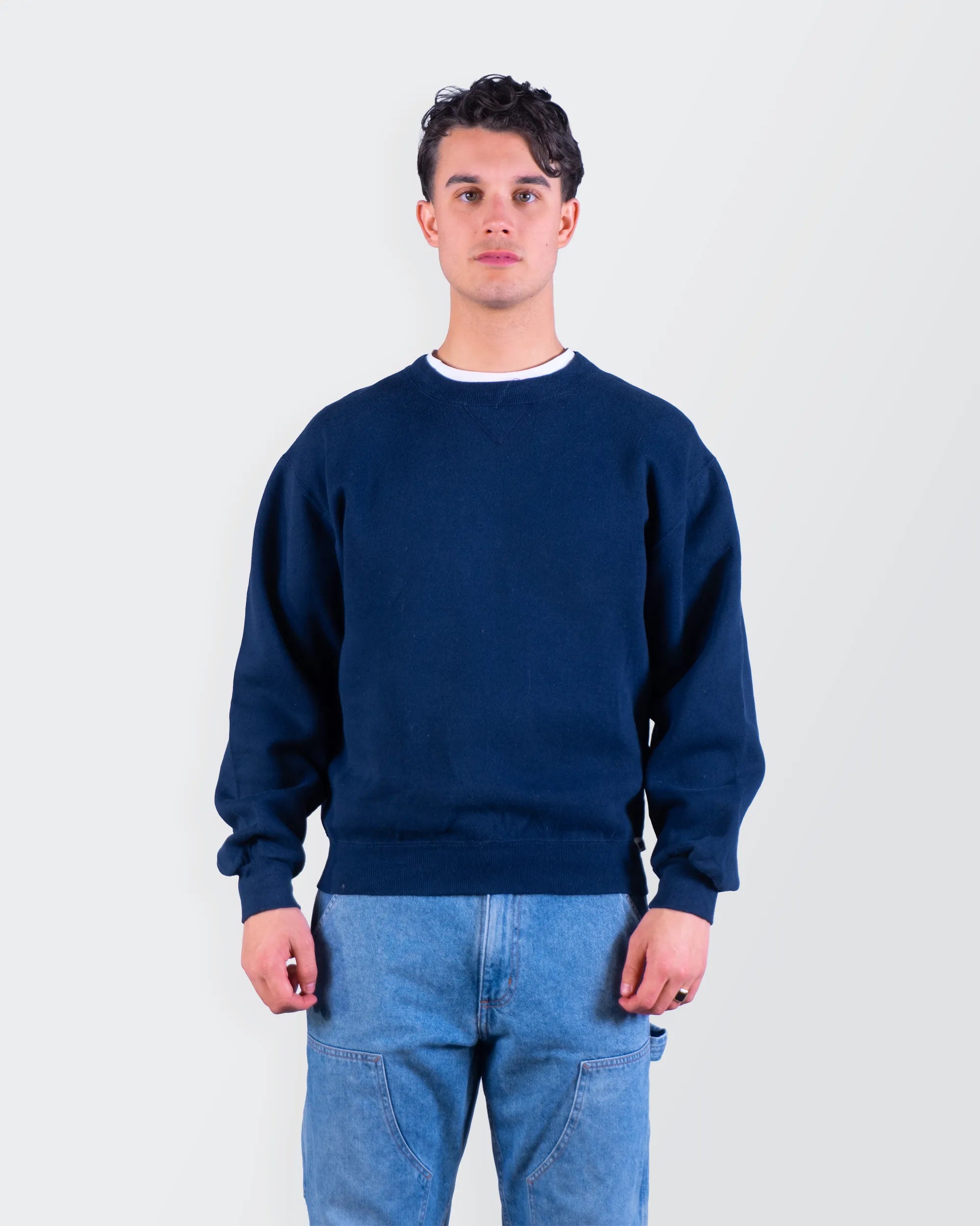Russel Athletic Navy  Crewneck Sweater - M