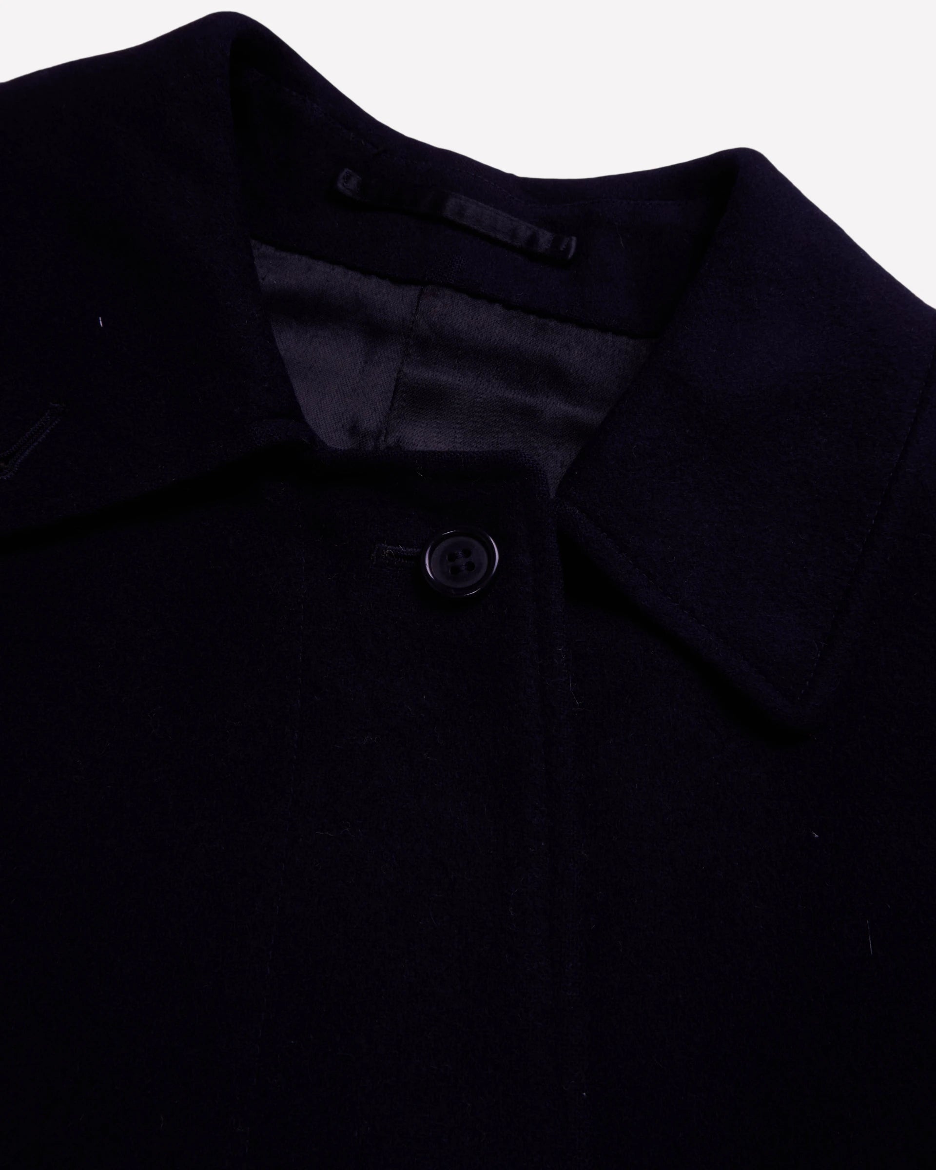 Burberry Navy Overcoat - L