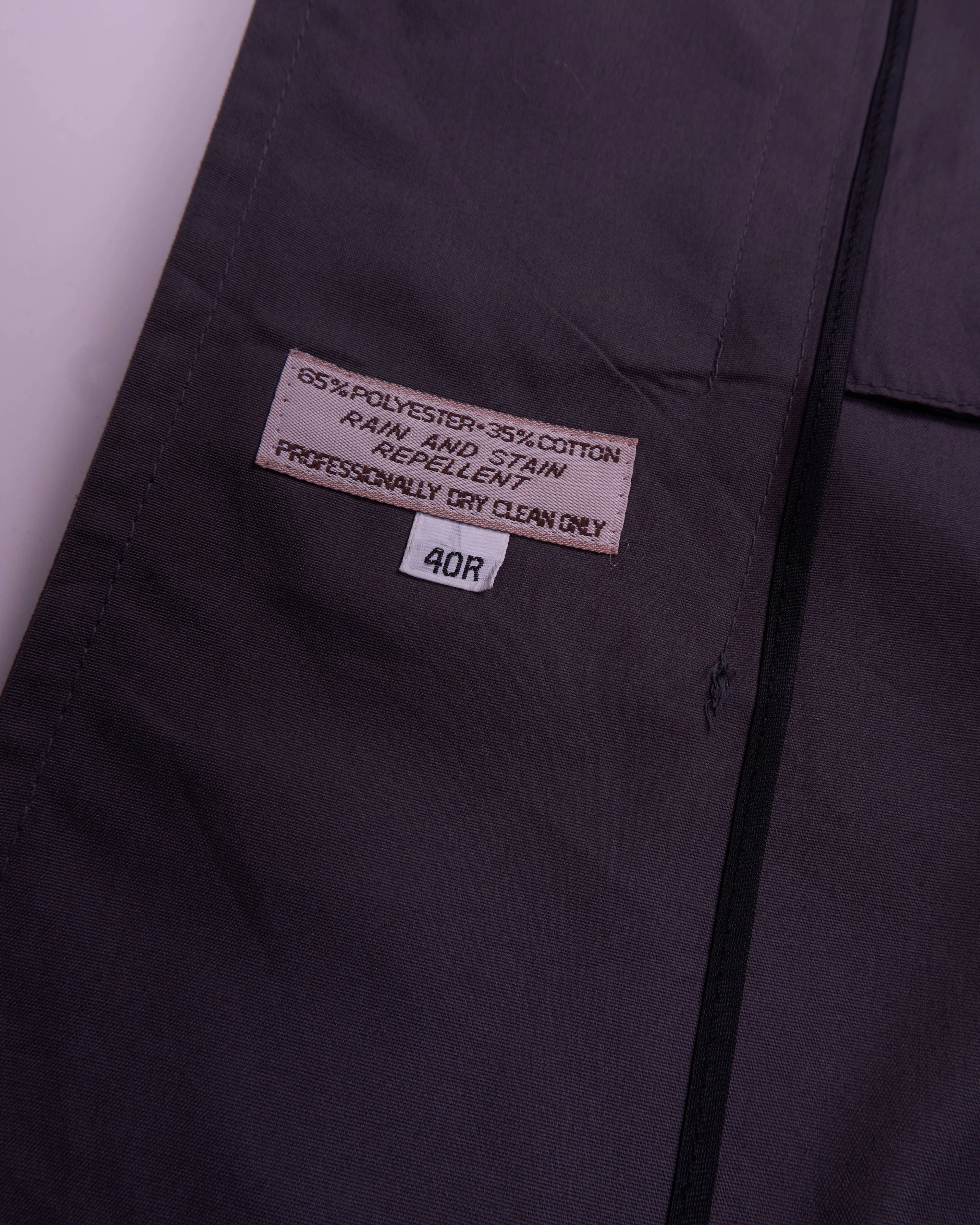 Christian Dior Grey Trenchcoat - M