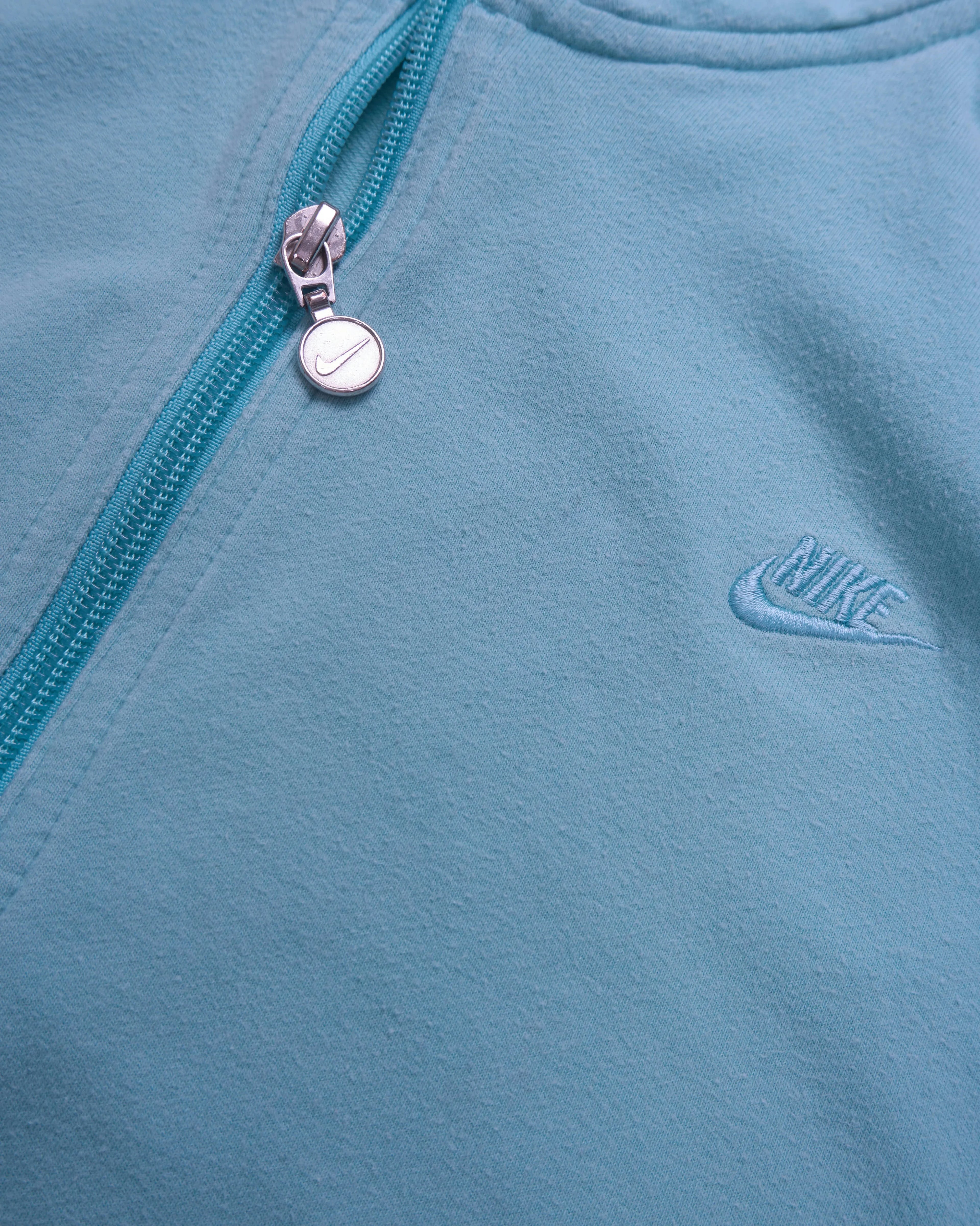 Nike Blue Full-zip Hoodie - L
