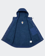 Carhartt Blue Hooded Vest S Cotton, Sherpa