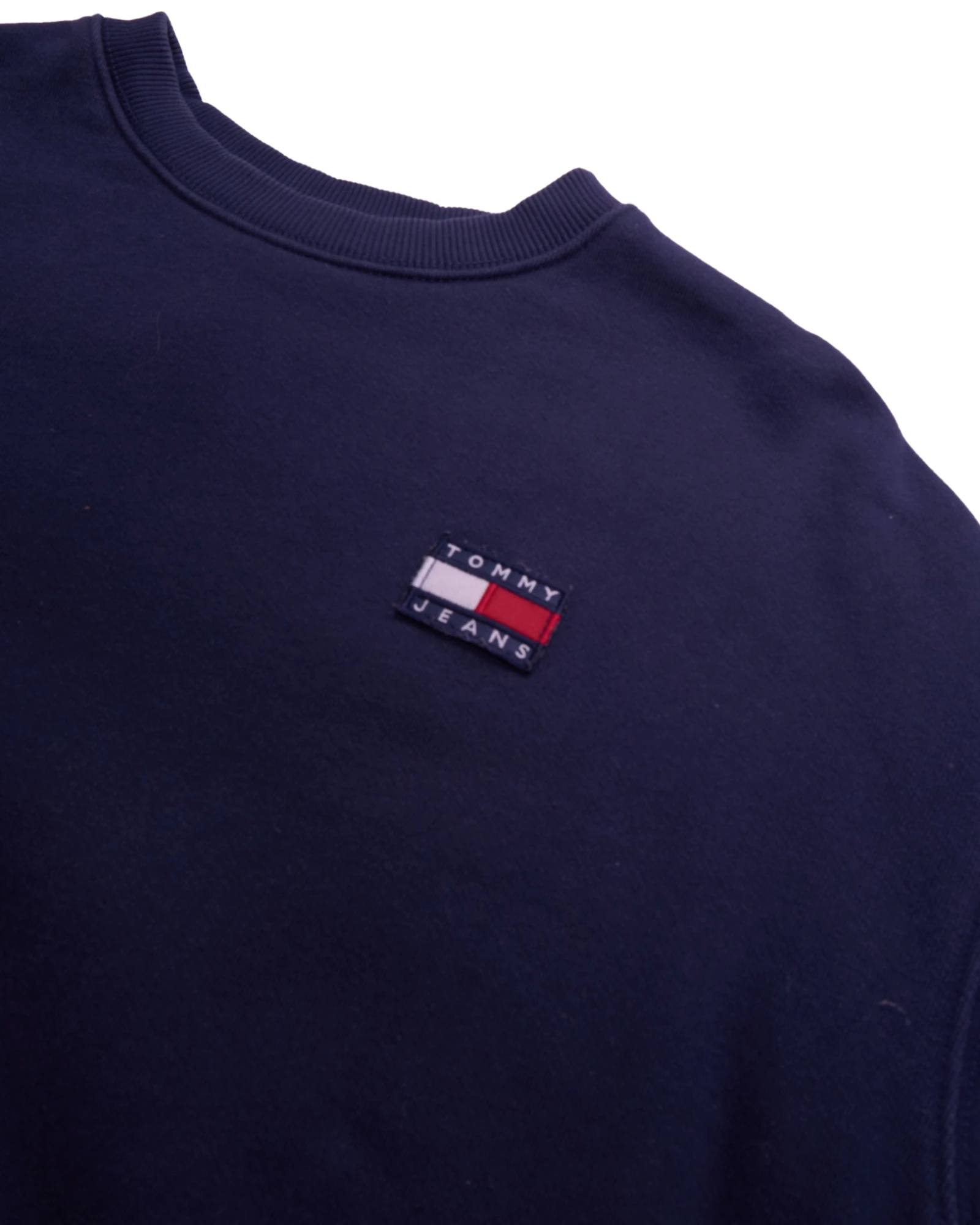 Tommy Jeans Navy Crewneck Jumper - S