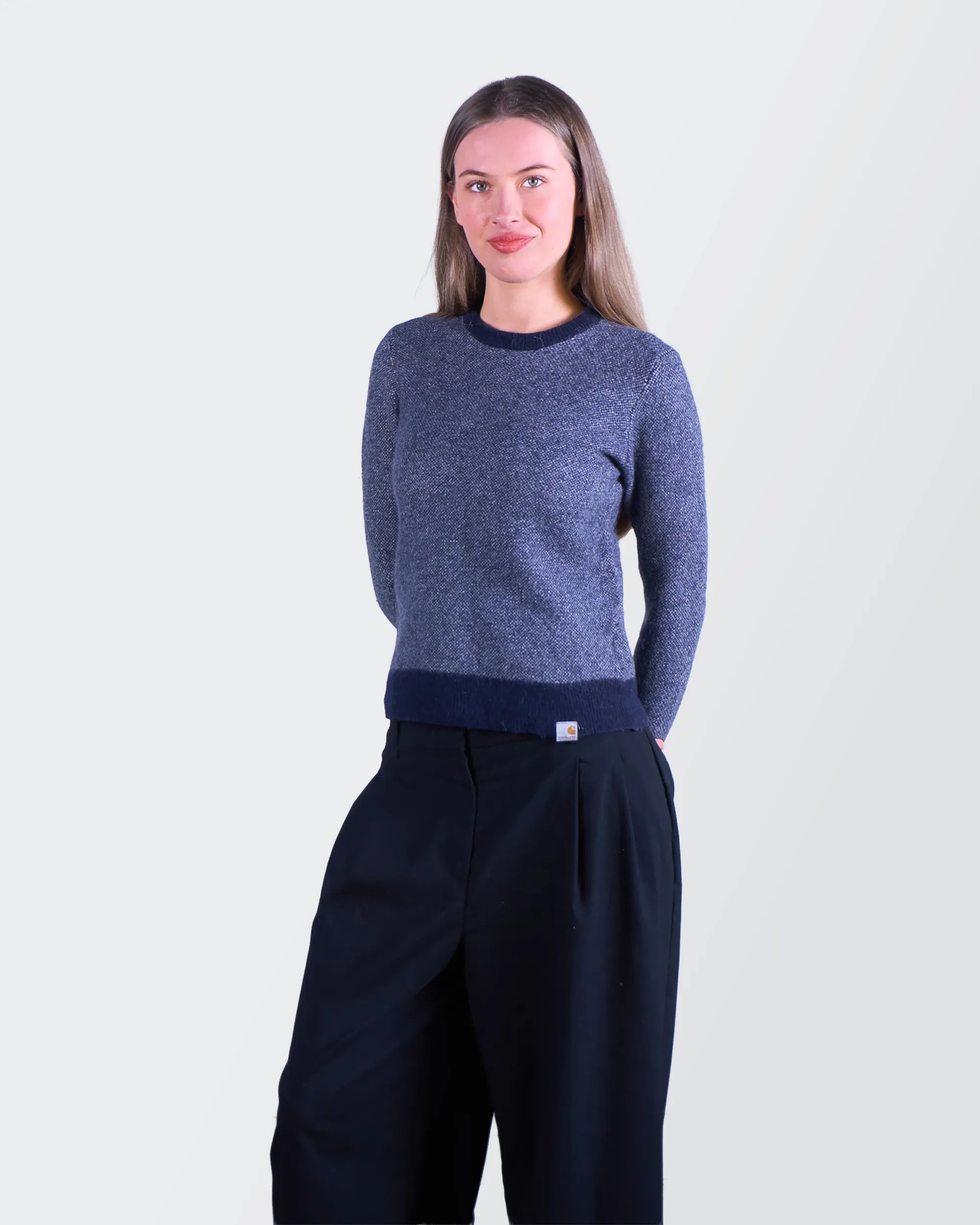 Carhartt Navy Crewneck Jumper - S