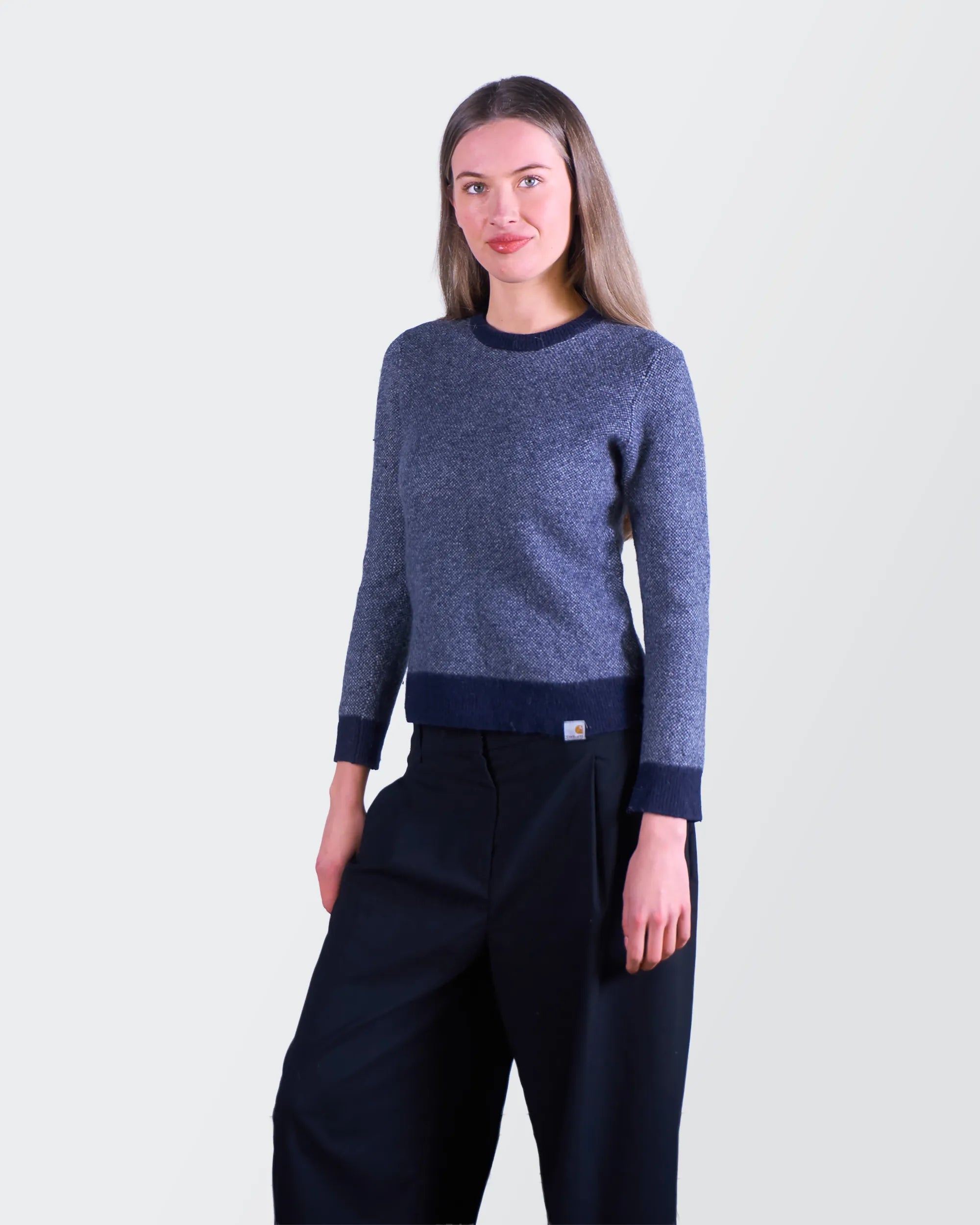 Carhartt Navy Crewneck Jumper - S