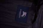 Burberry Navy Overcoat - XL