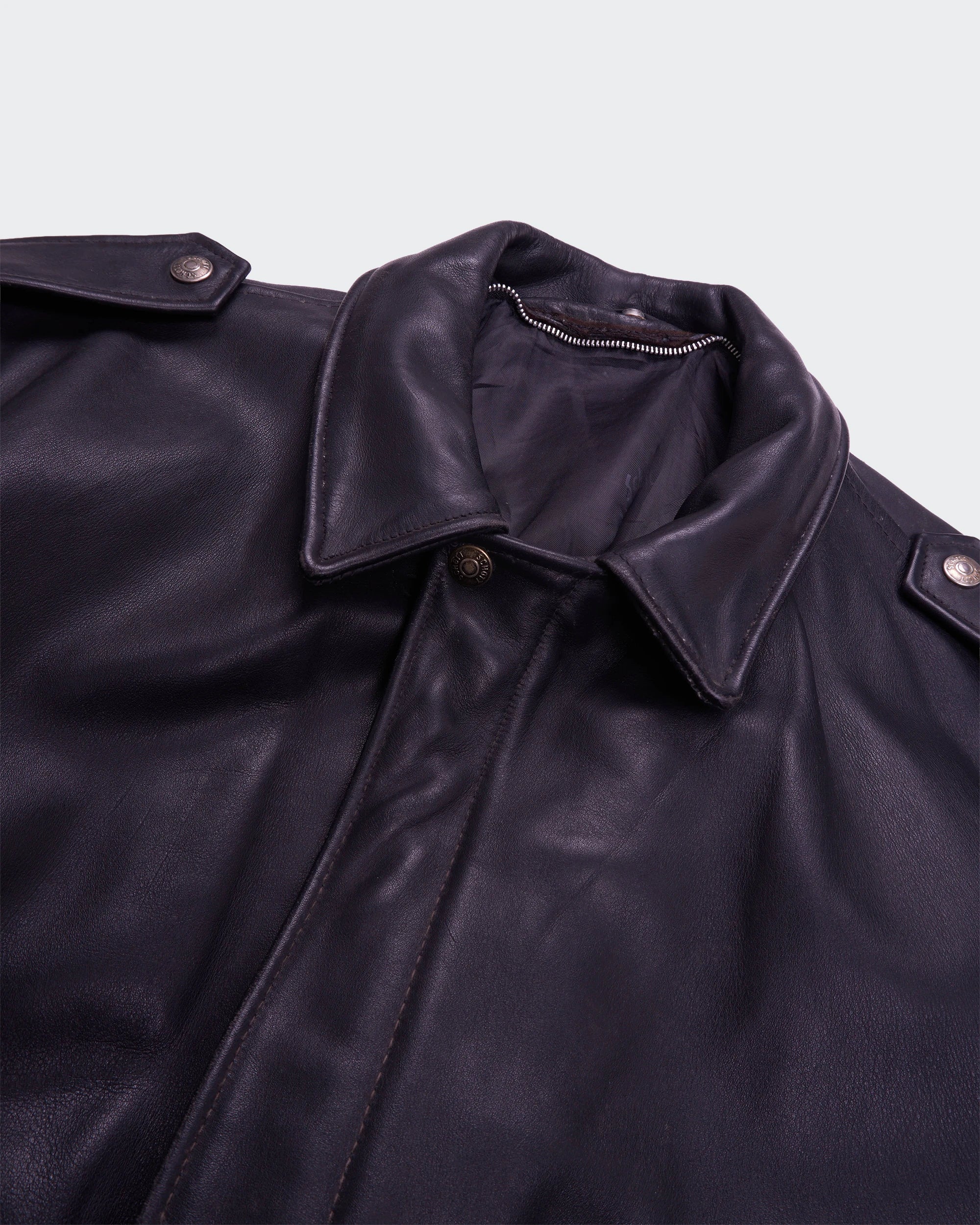 Schott Black Jacket - L