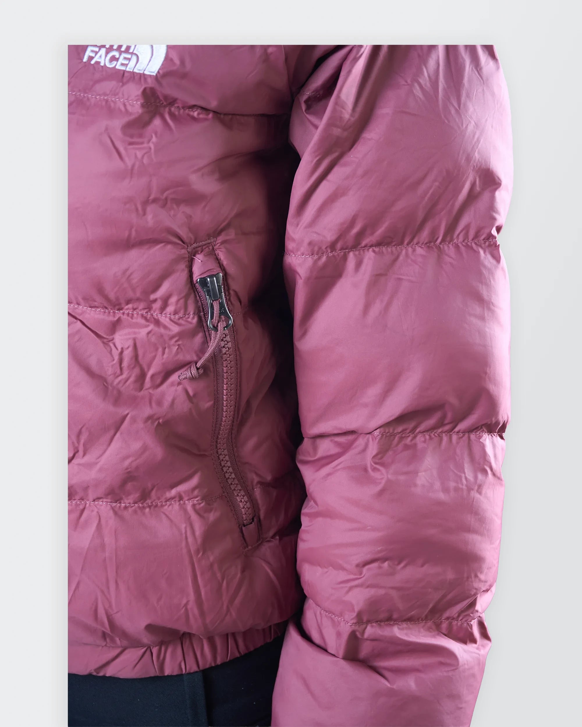 The North Face Pink Puffer Jacket - M