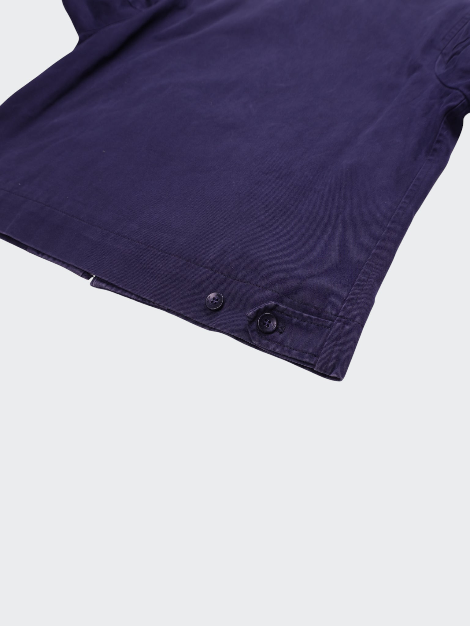 Burberry 2000's Navy Cotton Harrington Jacket - M