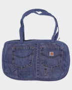 Carhartt blauwe tas