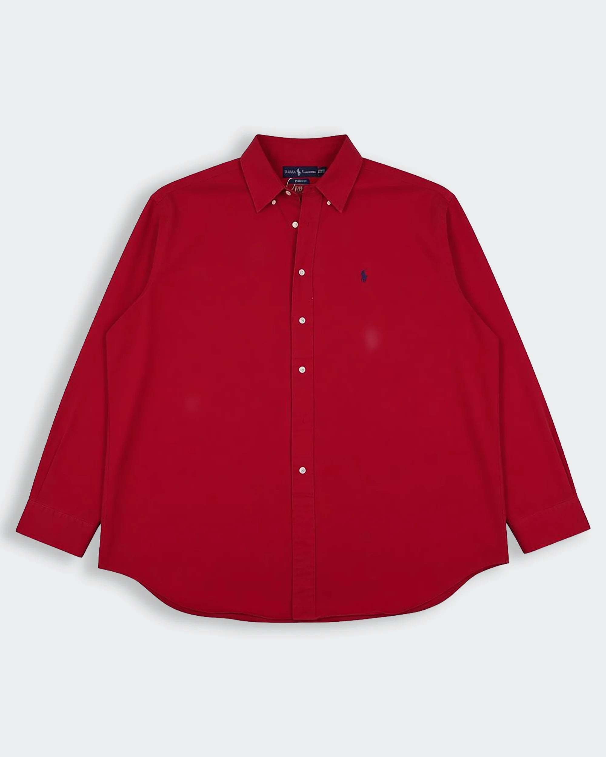 Ralph Lauren rood overhemd XL
