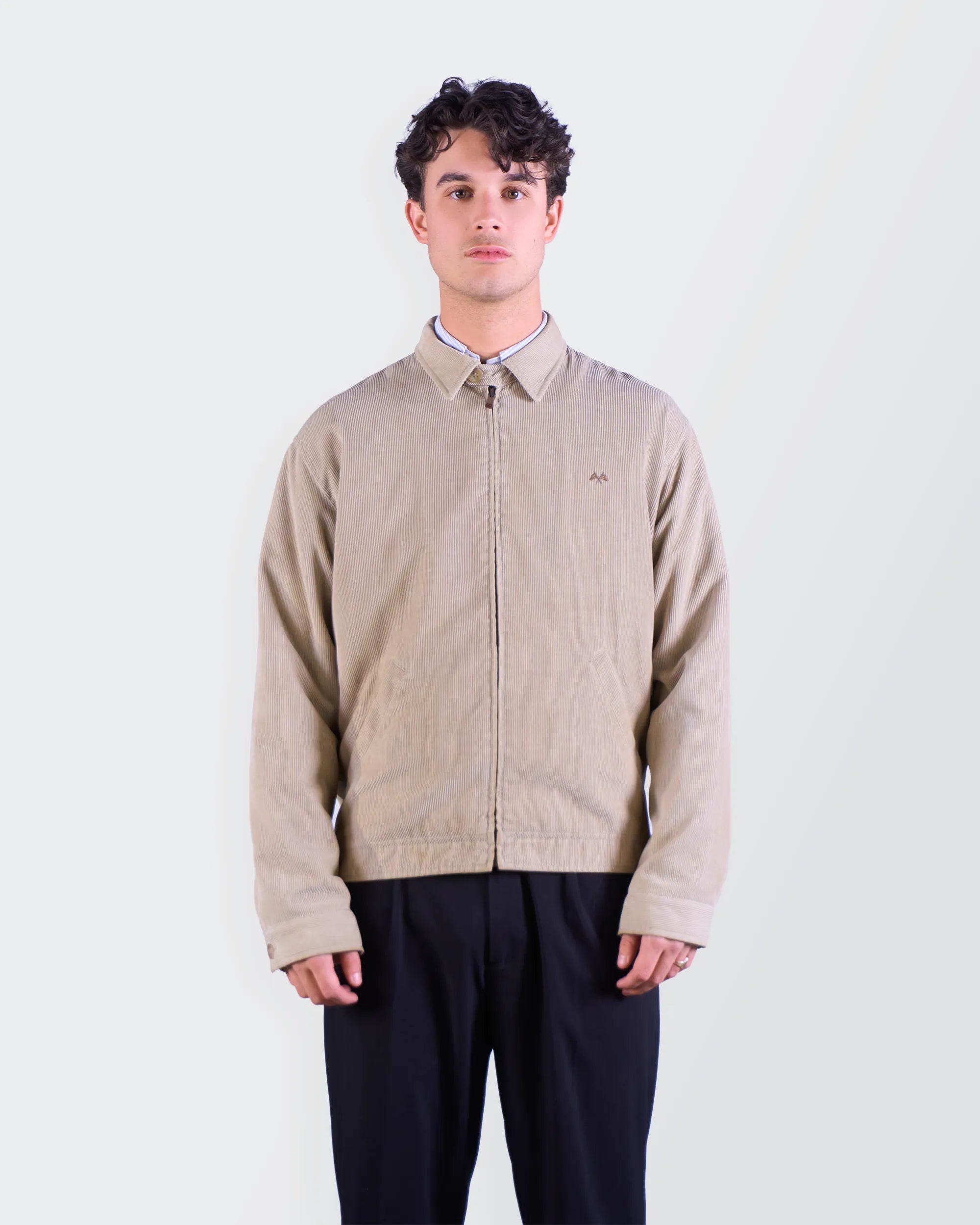 Burberry 2000's Beige Corduroy Jacket - M