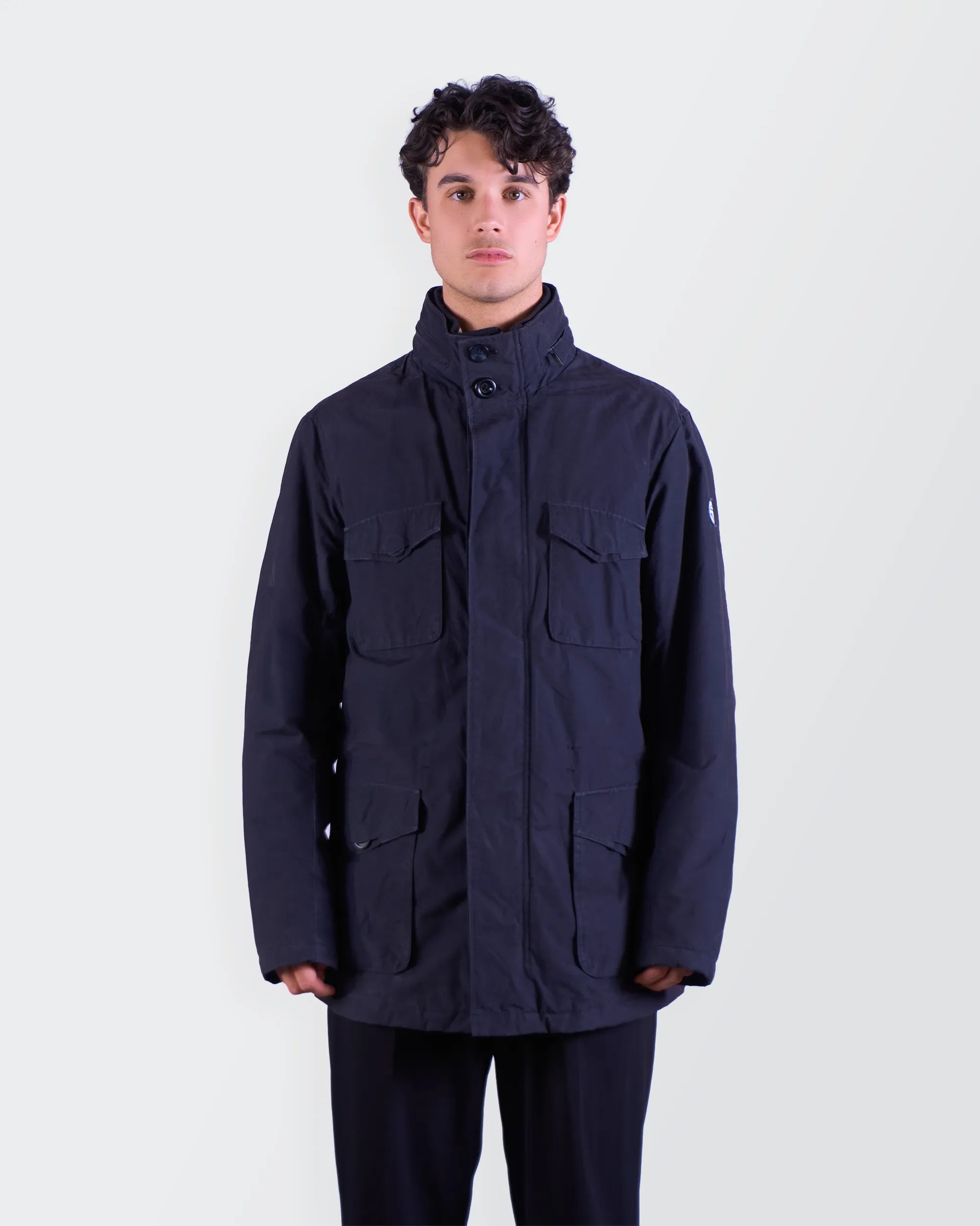 Armani Navy Field Jacket L