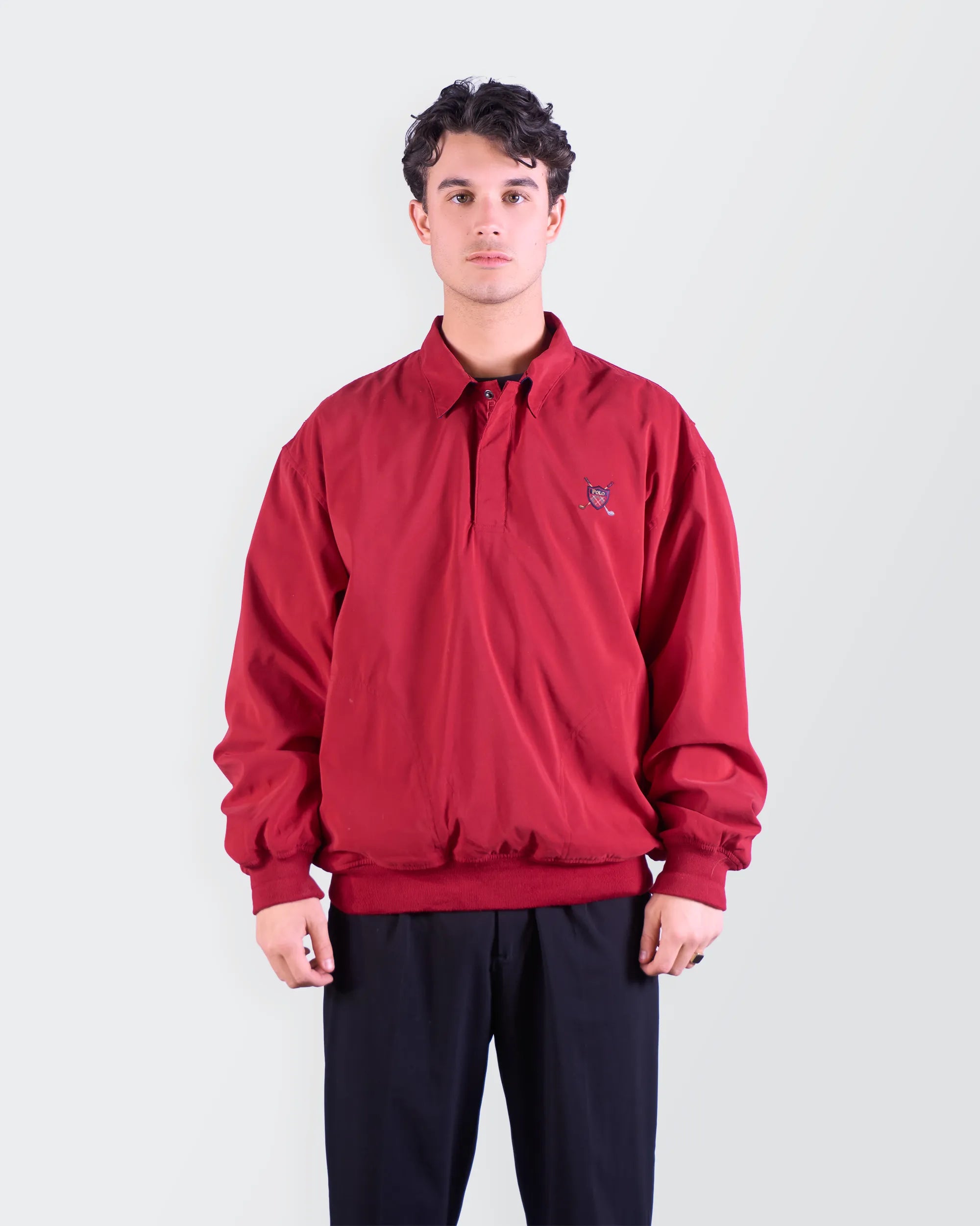 Rare  Ralph Lauren 2000's Red Bomber Jacket - L