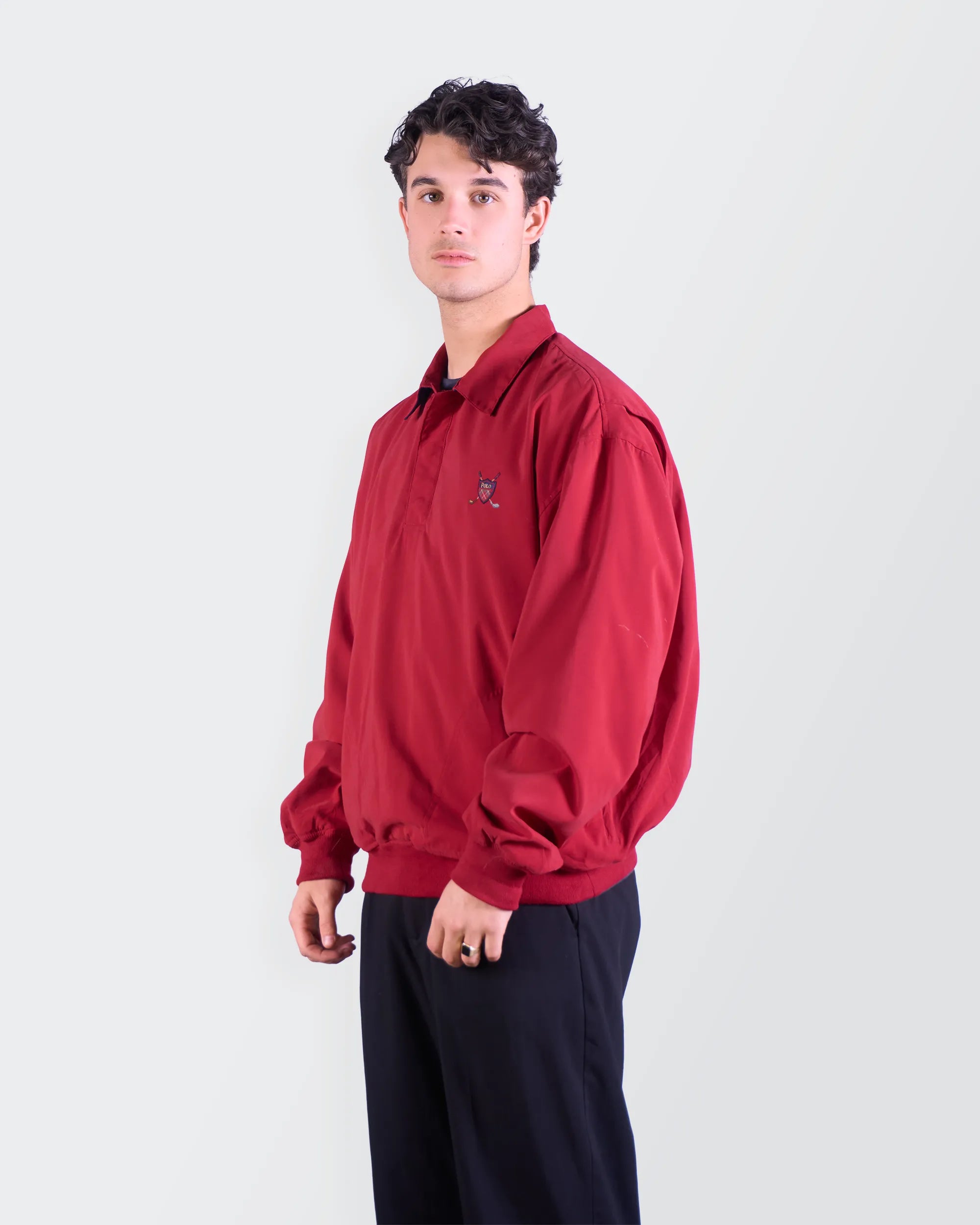 Rare  Ralph Lauren 2000's Red Bomber Jacket - L