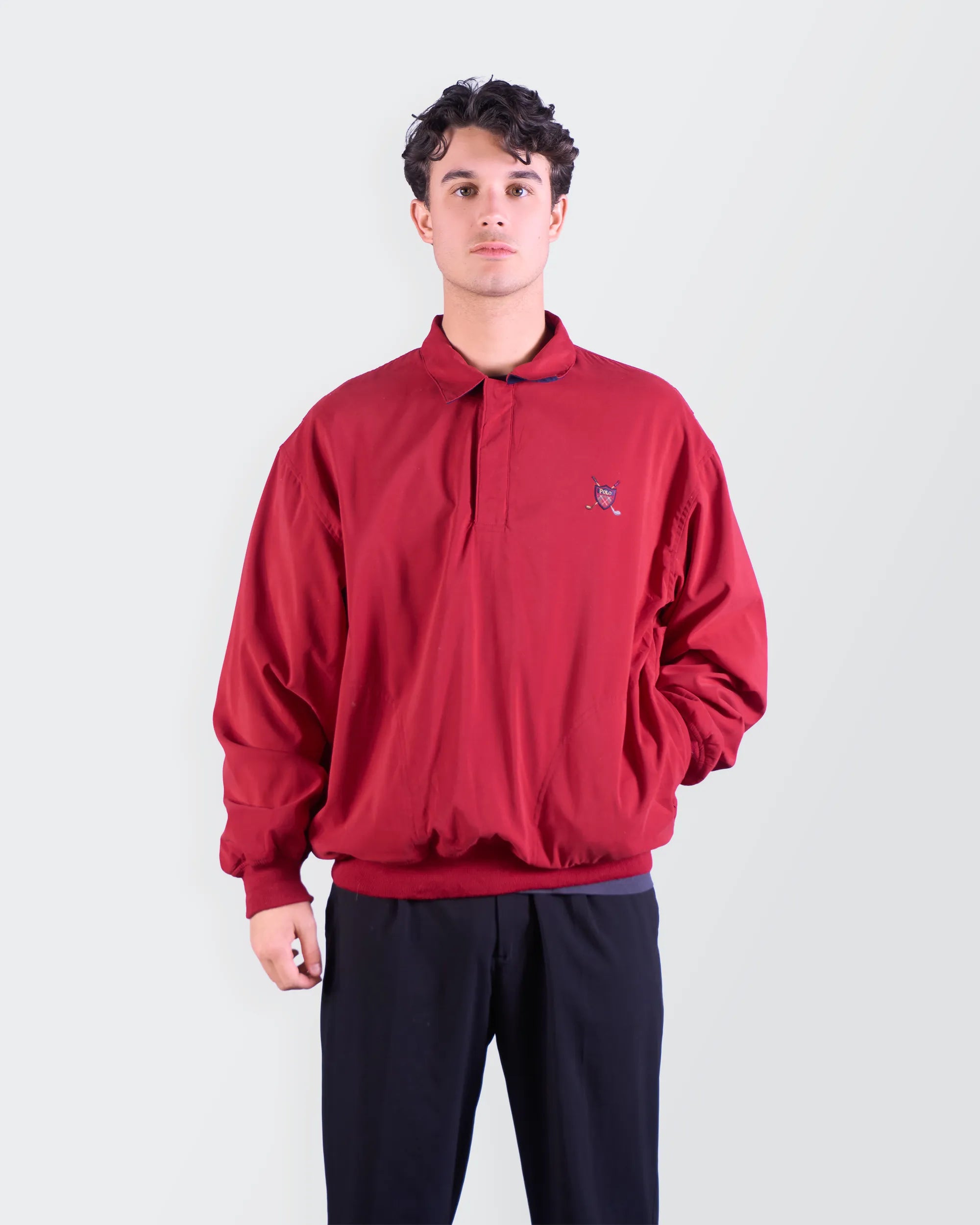 Rare  Ralph Lauren 2000's Red Bomber Jacket - L