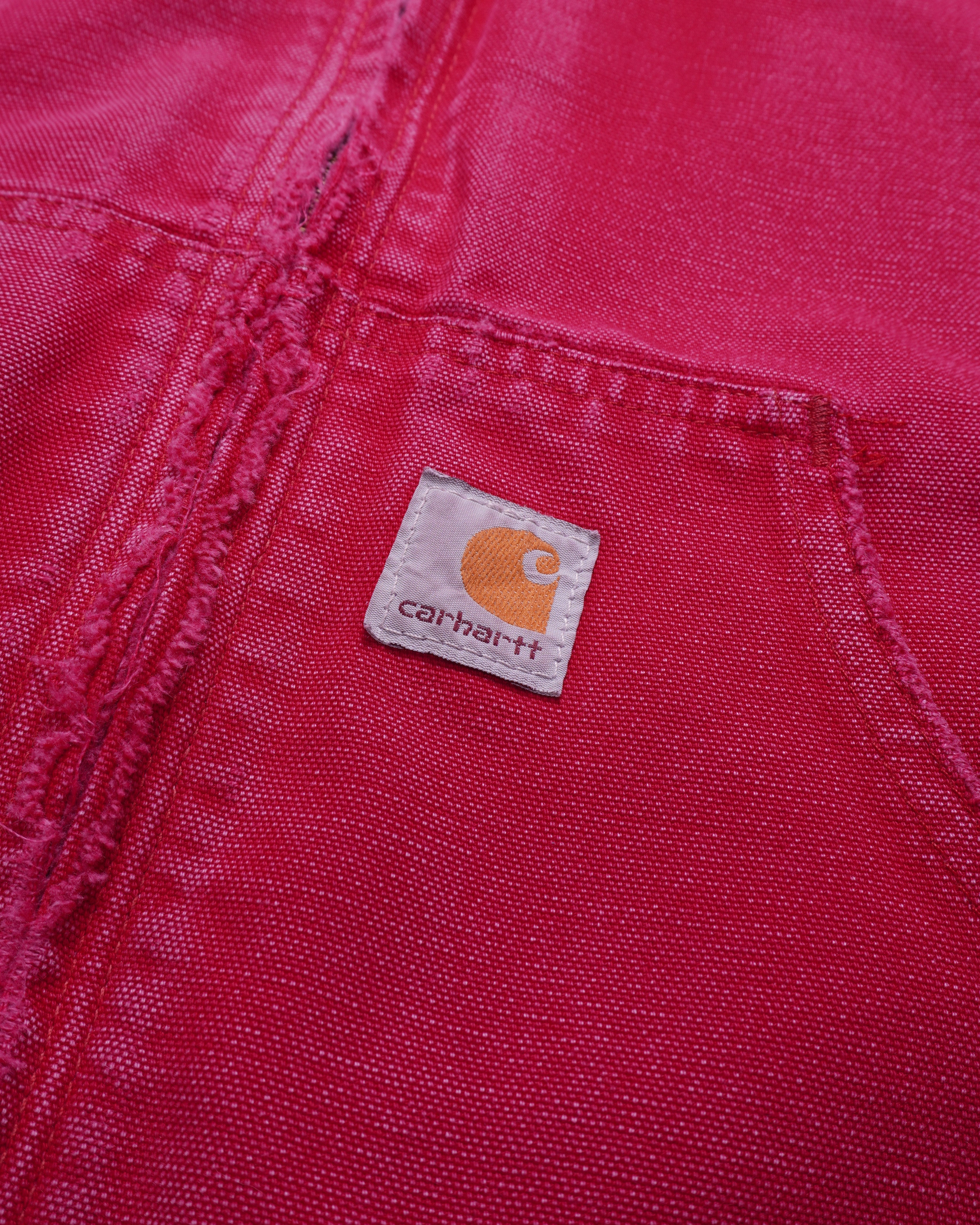 Carhartt 2000's Red Canvas Active Jacket - M