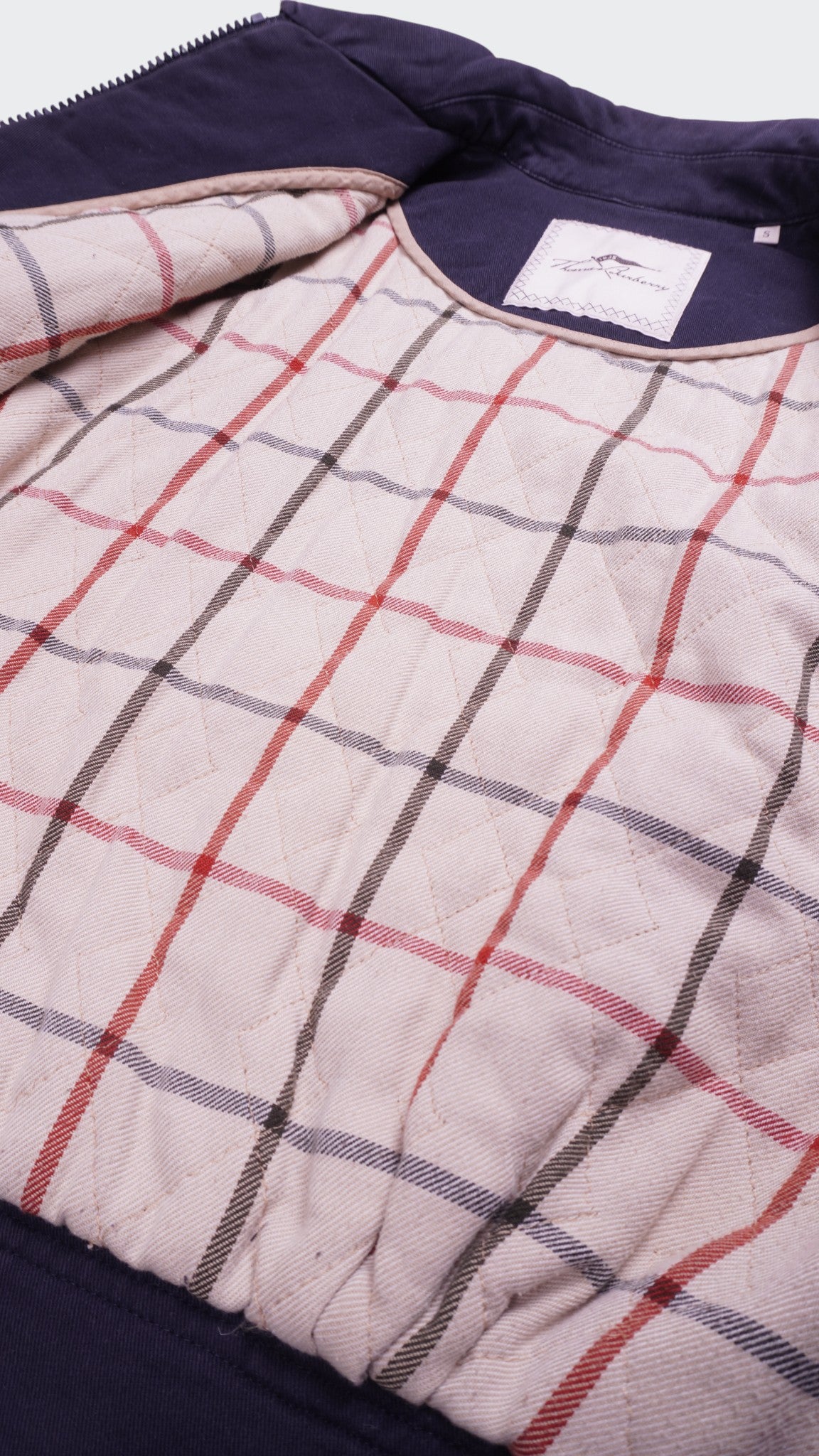 Burberry 2000's Navy Harrington Jacket - S