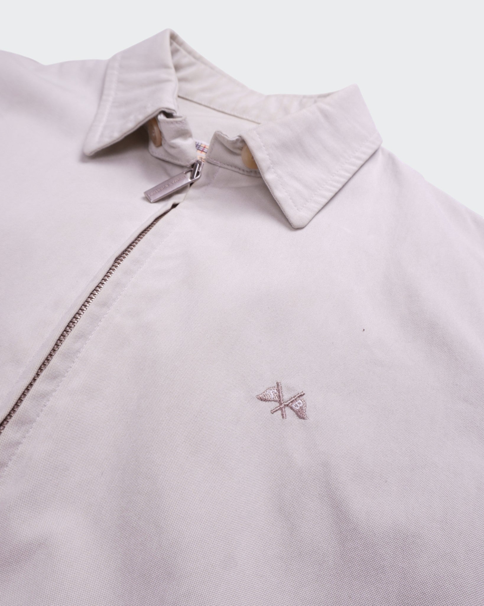 Burberry 2000's White Harrington Jacket - S