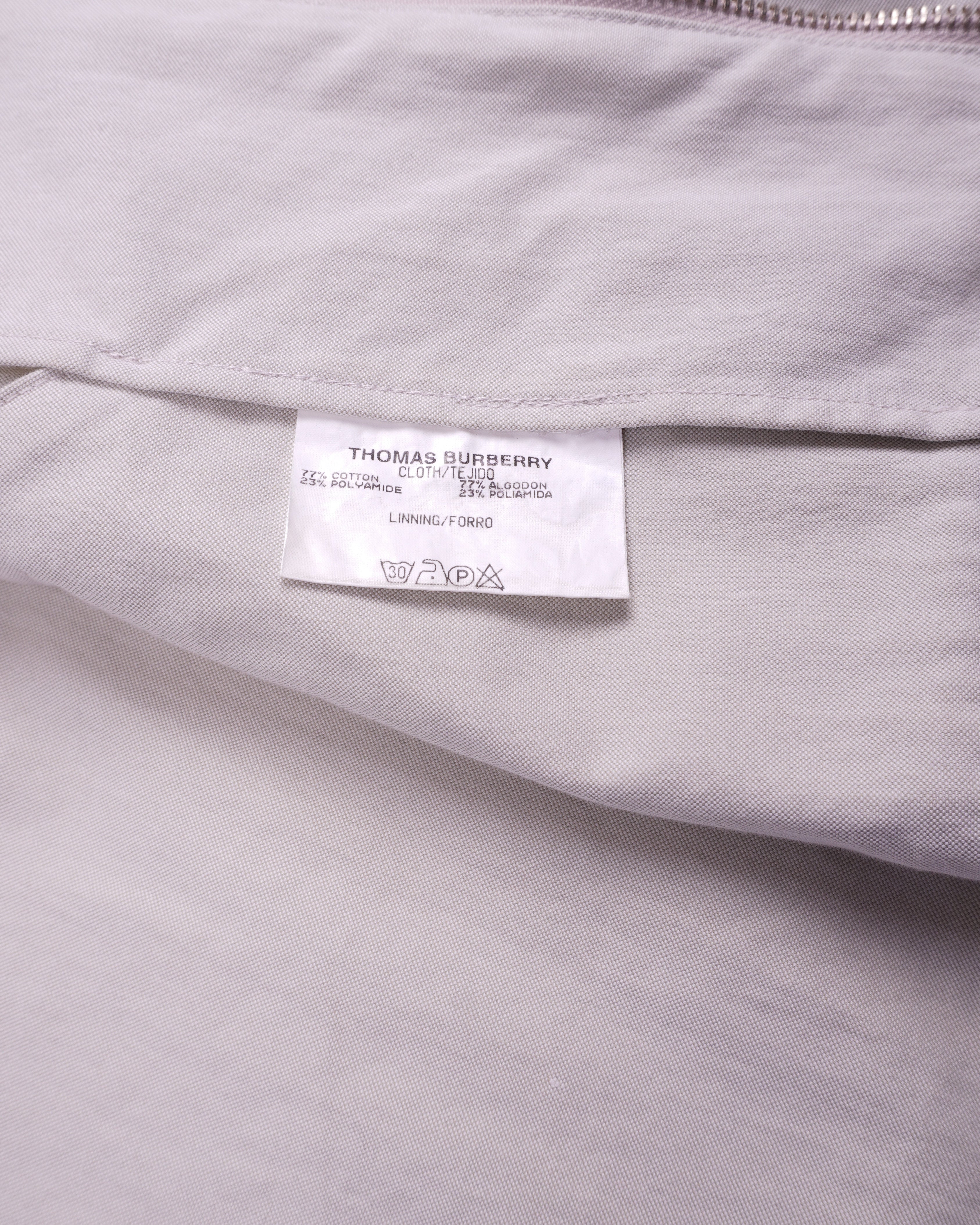 Burberry 2000's White Harrington Jacket - S