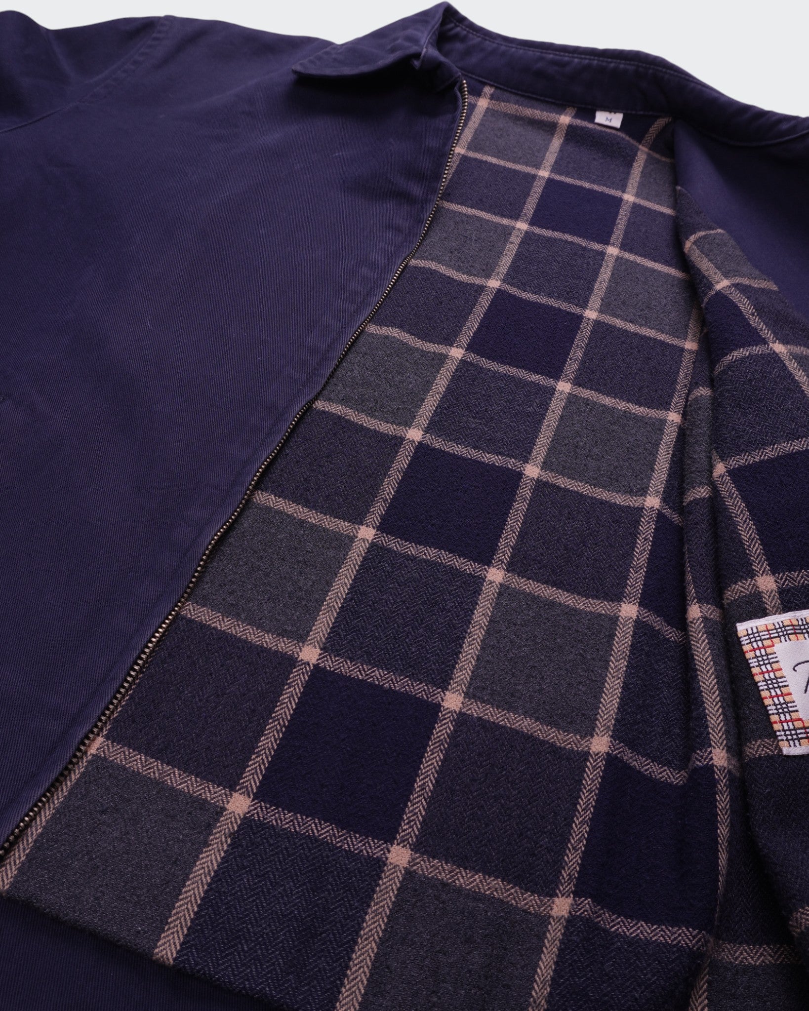 Burberry 2000's Navy Harrington Jacket - S