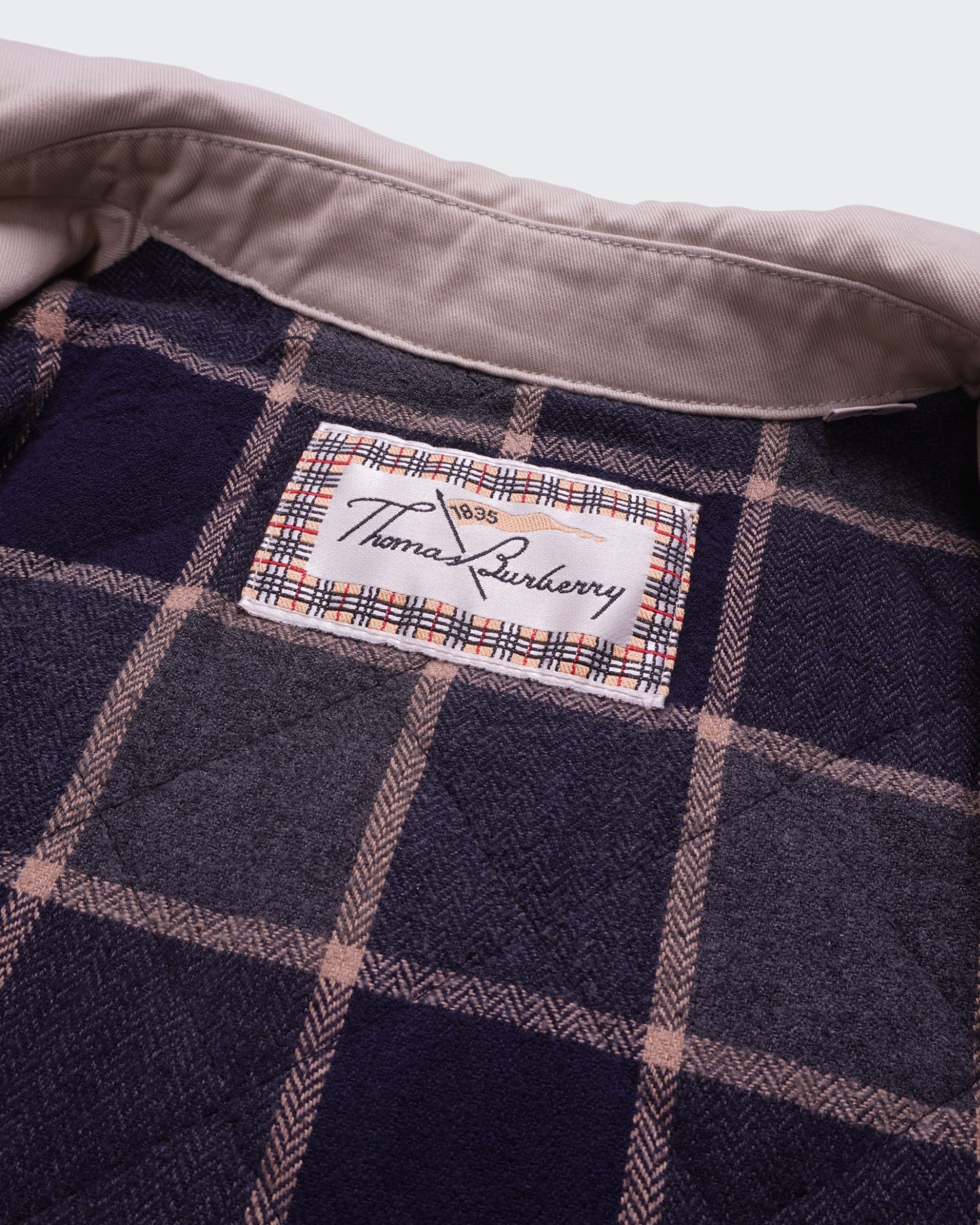 Burberry 2000's Beige Harrington Jacket - S